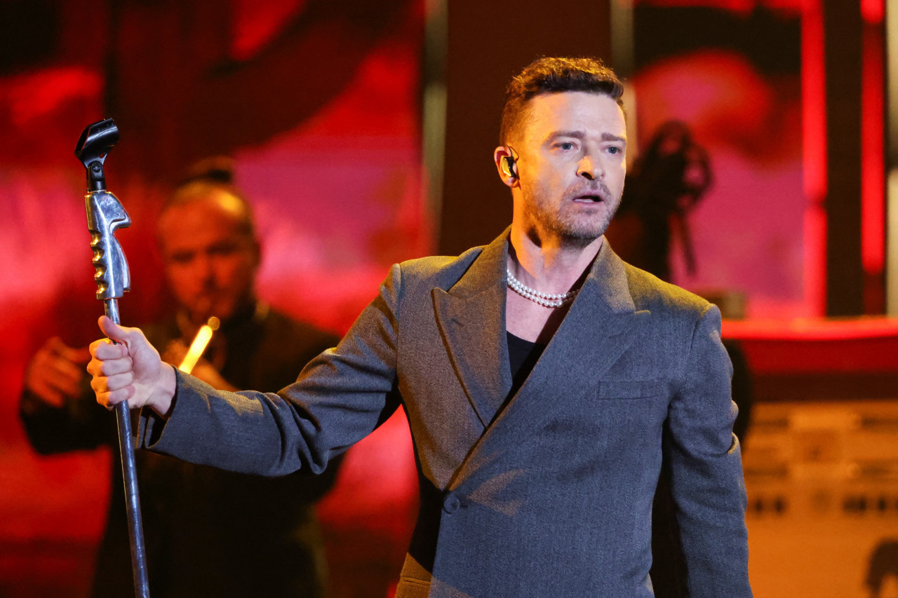 Justin Timberlake, detenido por manejar en estado de ebriedad. Foto: Reuters.