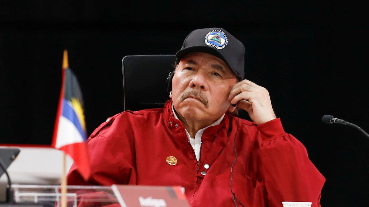 Daniel Ortega, presidente de Nicaragua. Foto: Reuters.