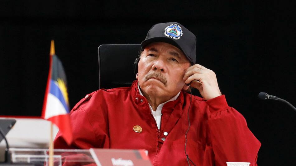 Daniel Ortega, presidente de Nicaragua. Foto: Reuters.