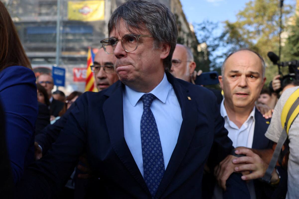Carles Puigdemont. Foto: Reuters.