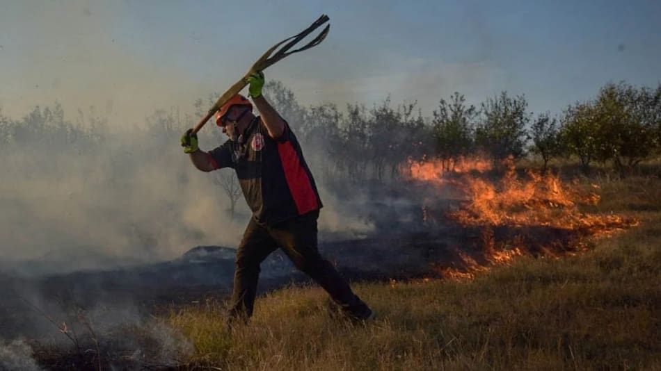 Incendio en Córdoba: Fuente: NA