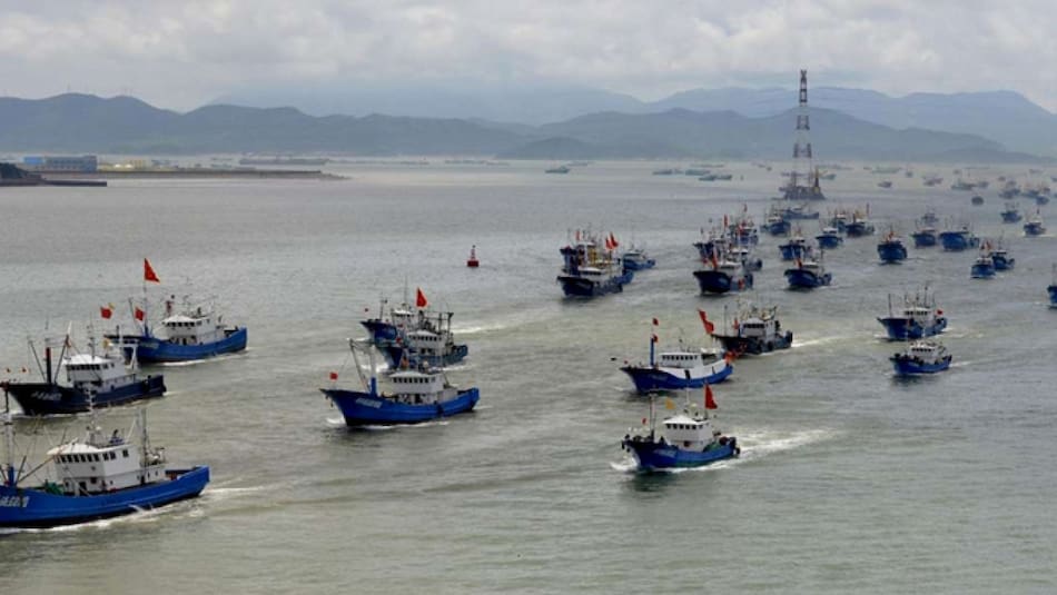 Pesca ilegal china en América Latina. Foto: X @eduardopadula5