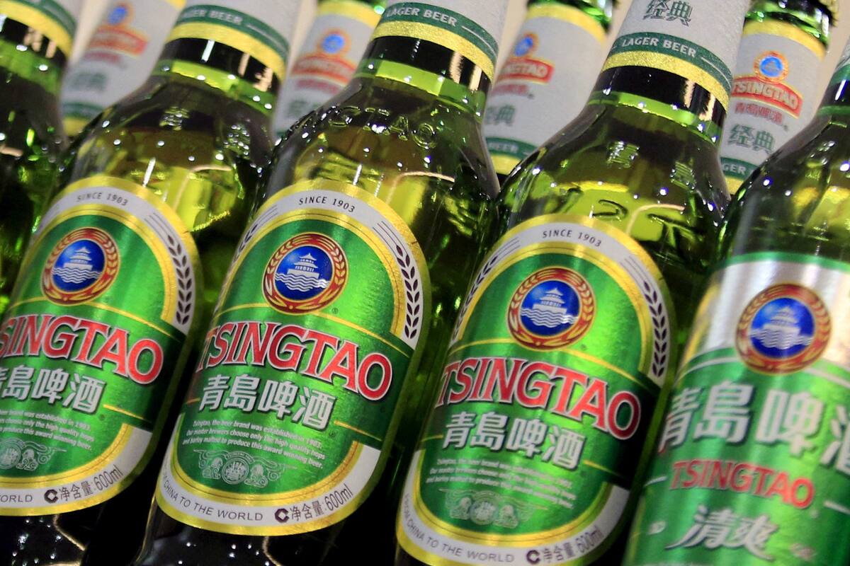 Cerveza Tsingtao. Foto: Reuters