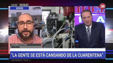 Biólogo Eduardo Spitzer sobre coronavirus