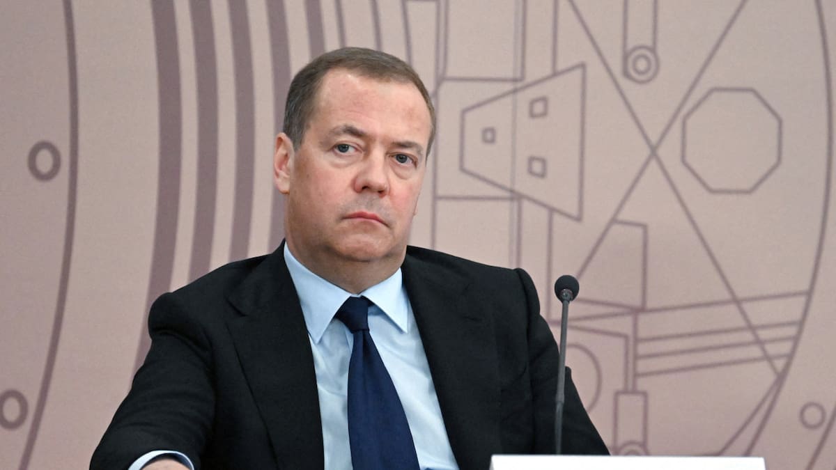 Dmitri Medvédev, subjefe del Consejo de Seguridad de Rusia. Foto: REUTERS.