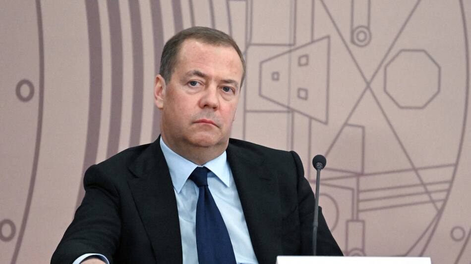 Dmitri Medvédev, subjefe del Consejo de Seguridad de Rusia. Foto: REUTERS.
