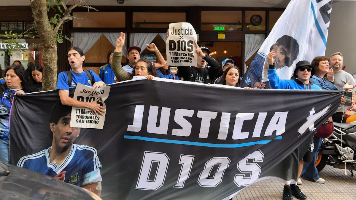 Tribunales de San Isidro donde se lleva a cabo el juicio por la muerte de Diego Maradona. FOTO: NA/ Juan Vargas.