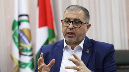 Basem Naim, integrante de la cúpula política de Hamás. Foto: Reuters.