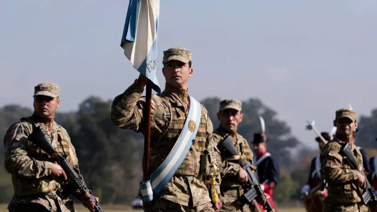 Los salarios de las Fuerzas Armadas argentinas.