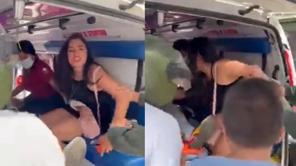 Mujer enfurecida con su novio atropellado por no darle la contraseña del celular