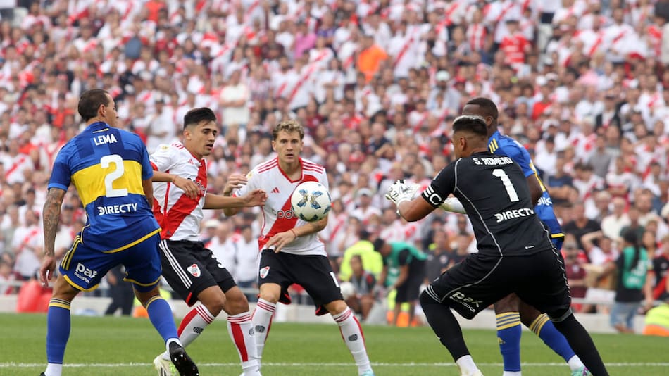 Superclásico, River vs Boca. Foto: NA