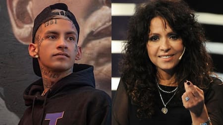 El inesperado cruce de L-Gante y Patricia Sosa: "Dejá de loriar y vení así le cantás a mi mamá"