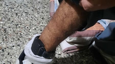 Tobillera electrónica de preso en La Plata