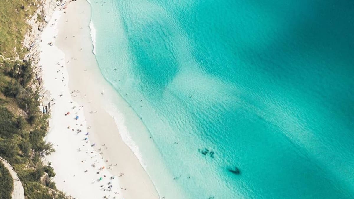 Praia Grande, Arraial do Cabo, Brasil.
