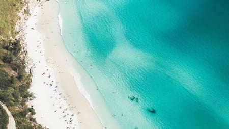 Praia Grande, Arraial do Cabo, Brasil.