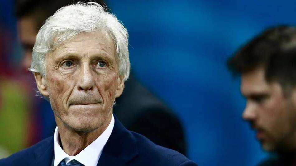José Pekerman, director técnico. Foto: REUTERS