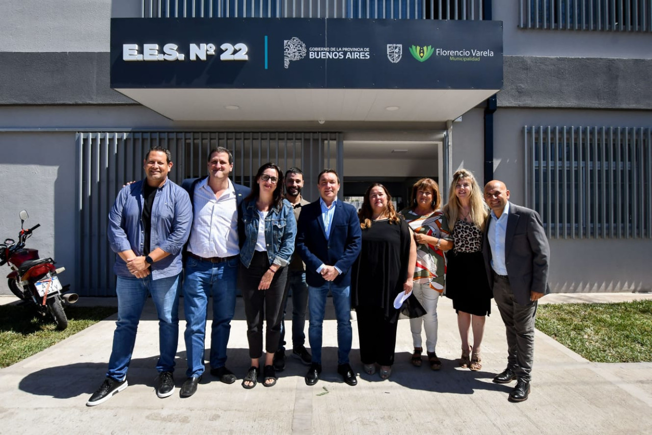 Comenzó el ciclo lectivo 2025 en la Secundaria N°22 tras una obra histórica para la institución.