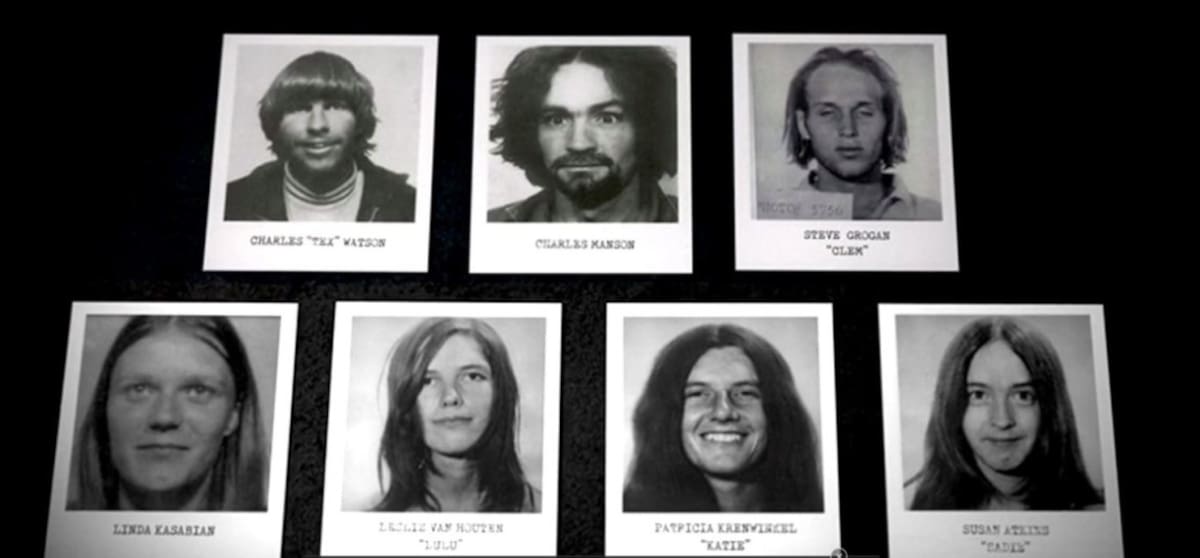 La "Familia" Manson. Foto: Twitter.