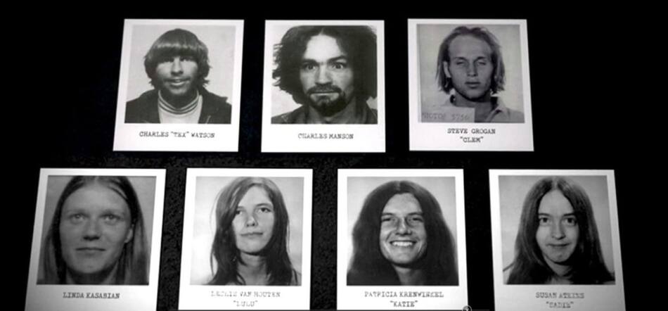 La "Familia" Manson. Foto: Twitter.