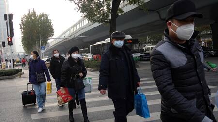 Coronavirus en China. Foto: REUTERS