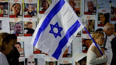 Mujer israelí; guerra en Medio Oriente. Foto: Reuters