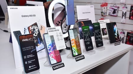 Venta de celulares. Fuente: X