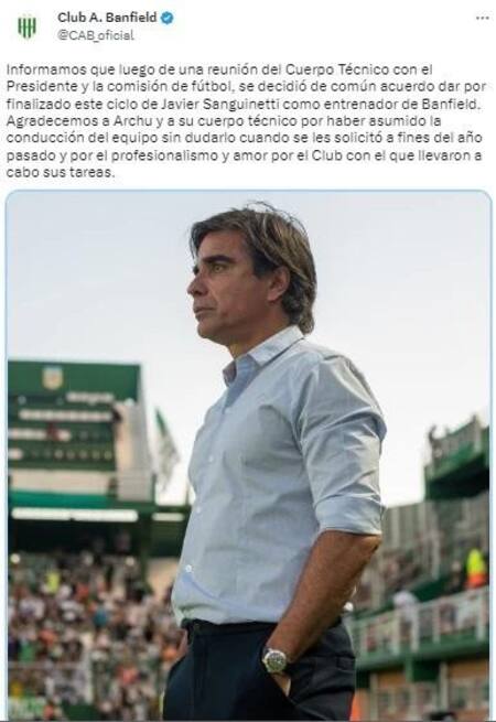 Javier Sanguinetti, DT, Fútbol, NA