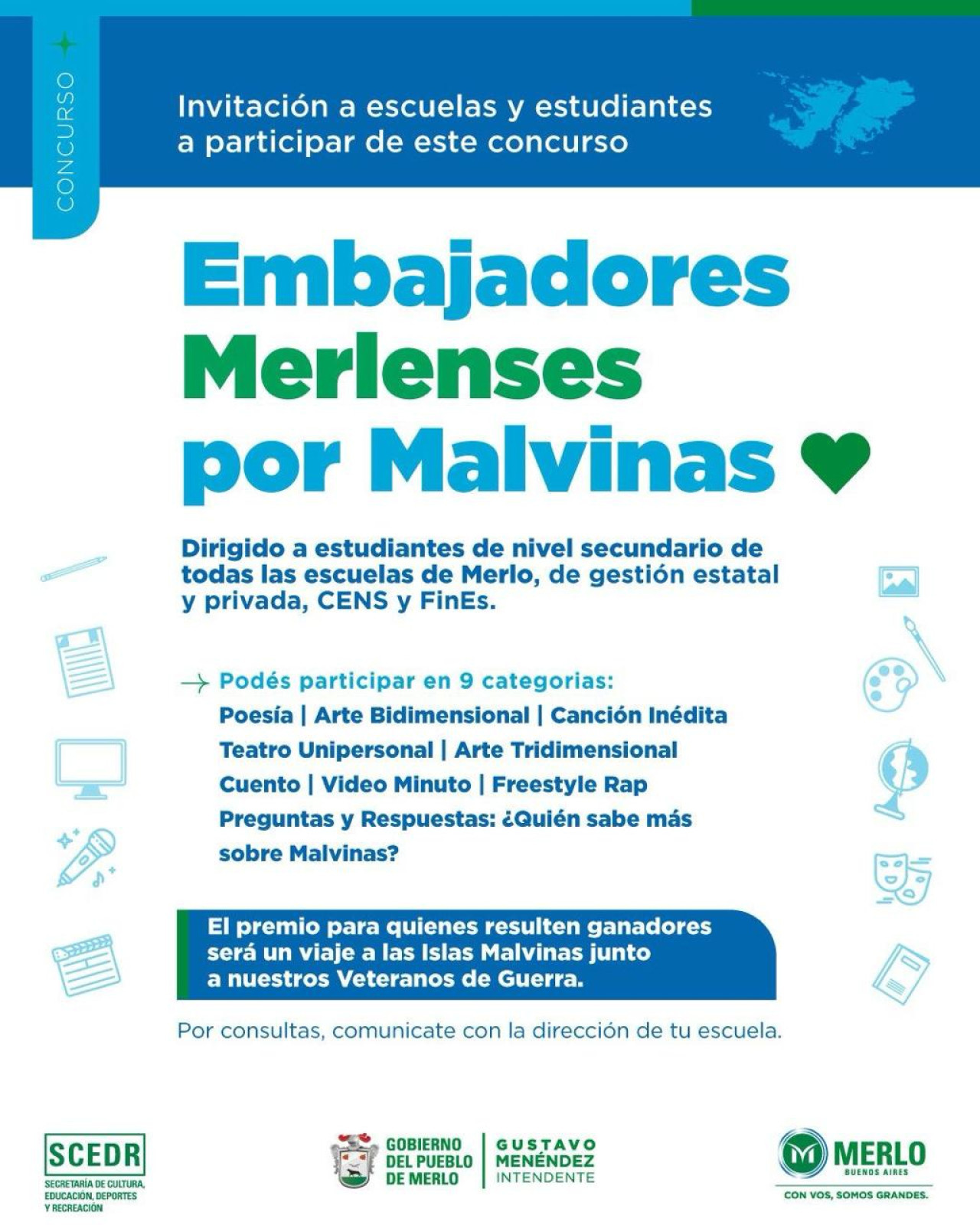 Concurso para viajar a Malvinas