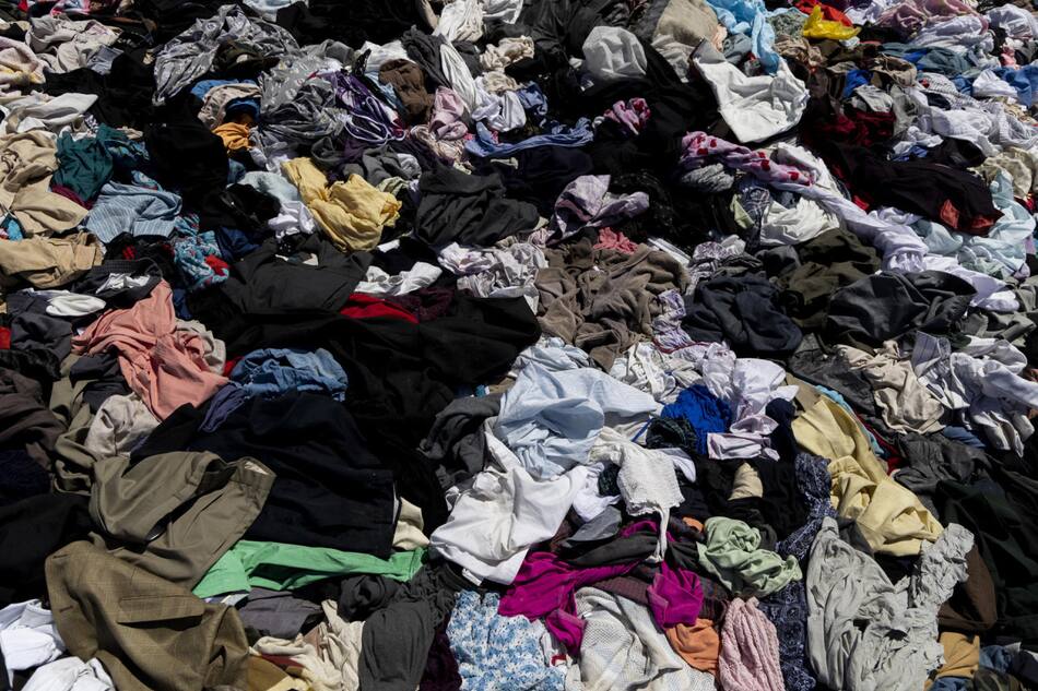 Moda circular para combatir la contaminación. Foto: EFE