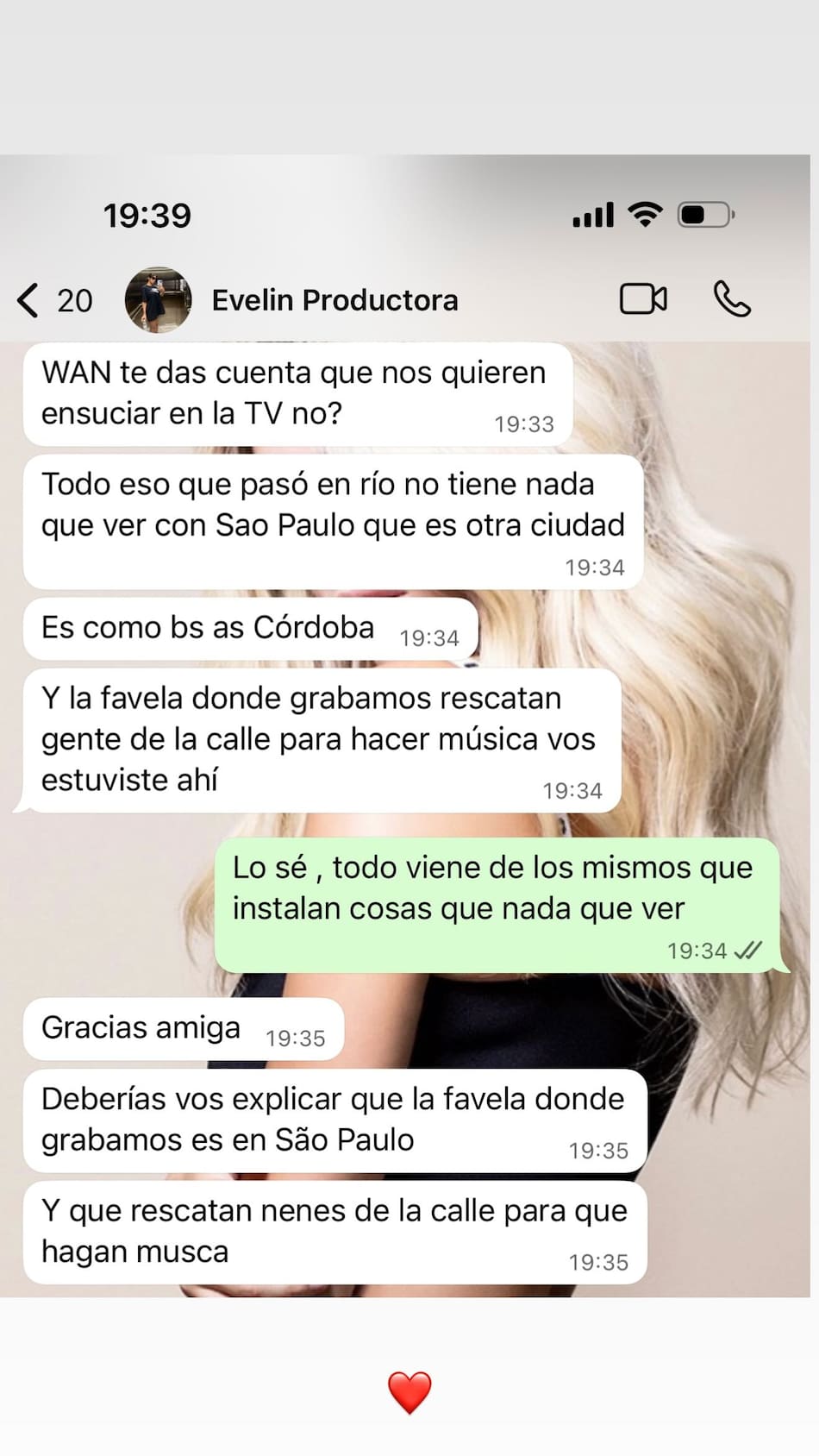 Wanda Nara desmintió estar vinculada al Comando Vermelho.