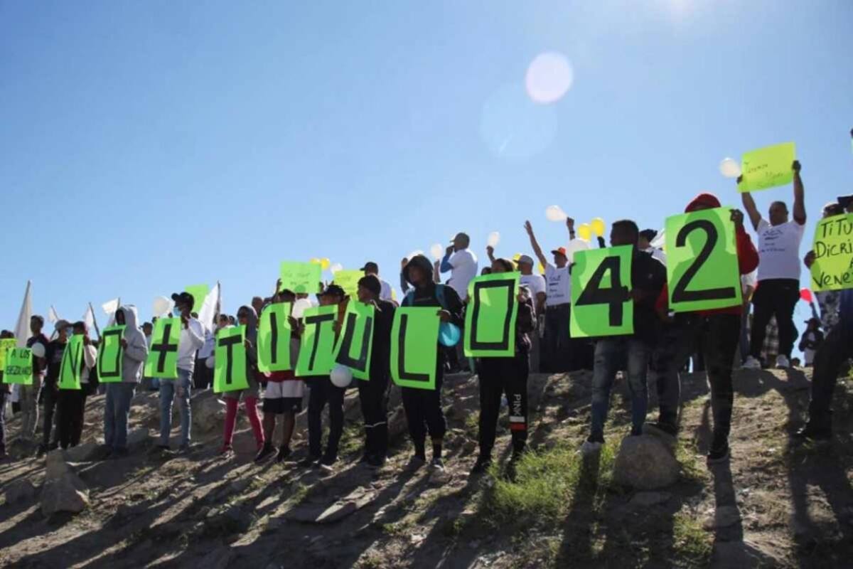 Crisis migratoria en la frontera sur de EEUU. Foto: Reuters