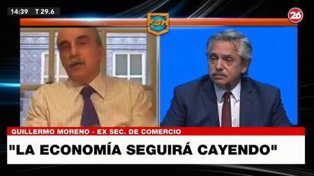 Guillermo Moreno, Canal 26