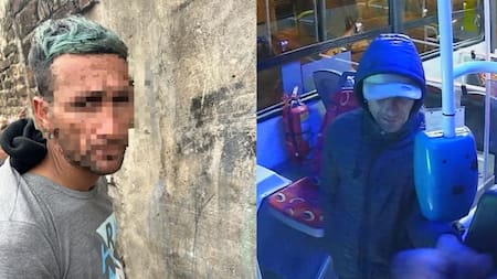 Detienen al delincuente que atacó al chofer de la línea 126