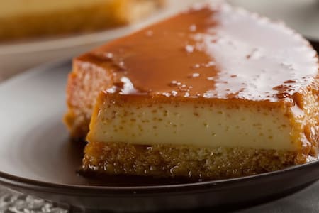 Torta de flan. Foto: Nestlé