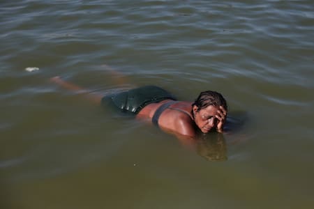Ola de calor en Río de Janeiro. Foto: Reuters/Pilar Olivares