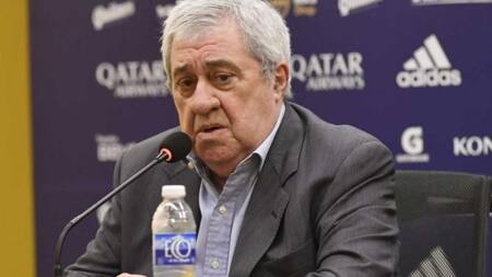 Jorge Ameal, presidente de Boca, Agencia NA