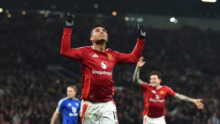 Goleada del Manchester United en la Carabao Cup. Foto: Reuters.
