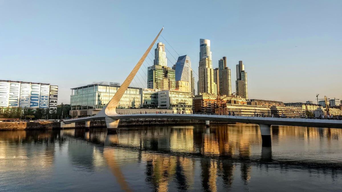 Puerto Madero, Buenos Aires. Foto: Unsplash