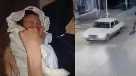 Bebé abandonado - Cañuelas