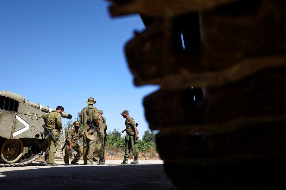 Ejército de Israel. Foto: Reuters.