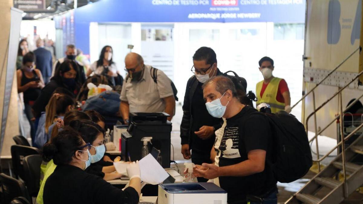 Aeropuerto, pandemia, foto NA