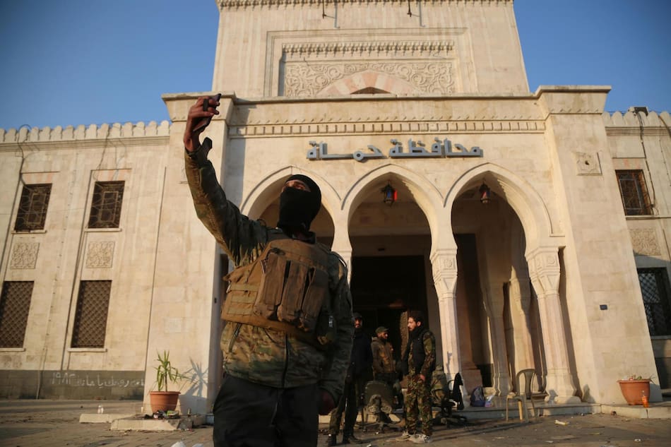 Tensión con rebeldes cerca de Damasco, en Siria. Foto: EFE