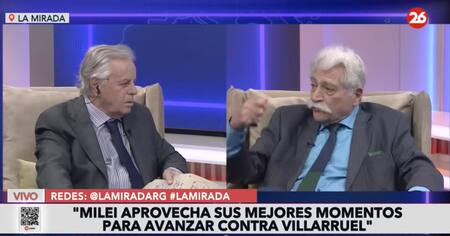 Jorge Asís en La Mirada. Foto: Captura de video.