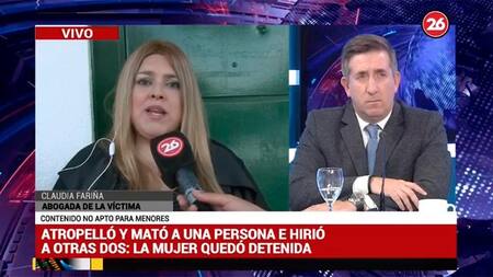 Accidente fatal en Canning - Abogada de víctima - Canal 26