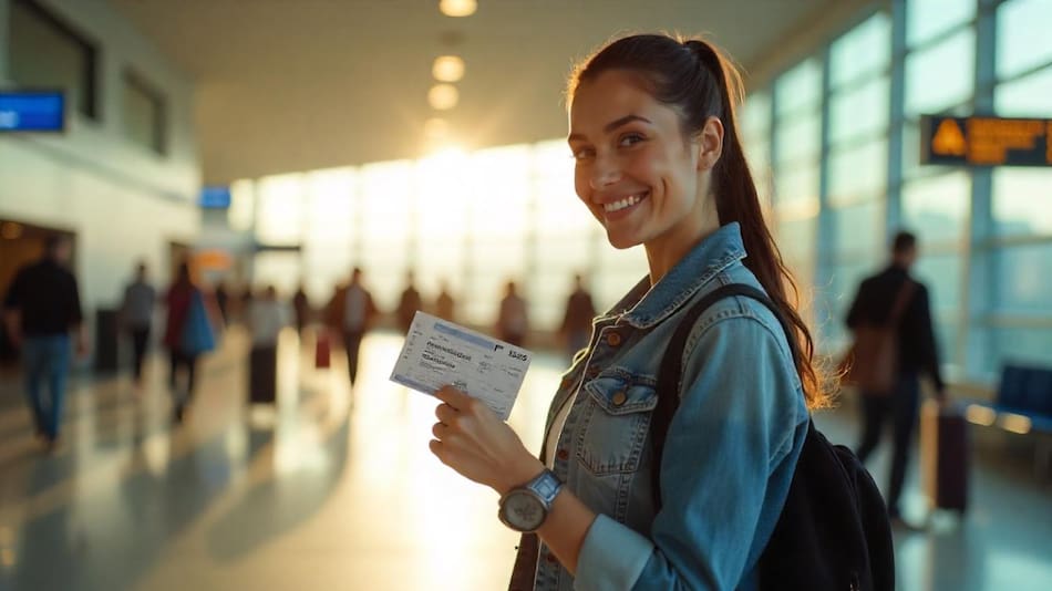 Viajar con millas aéreas.