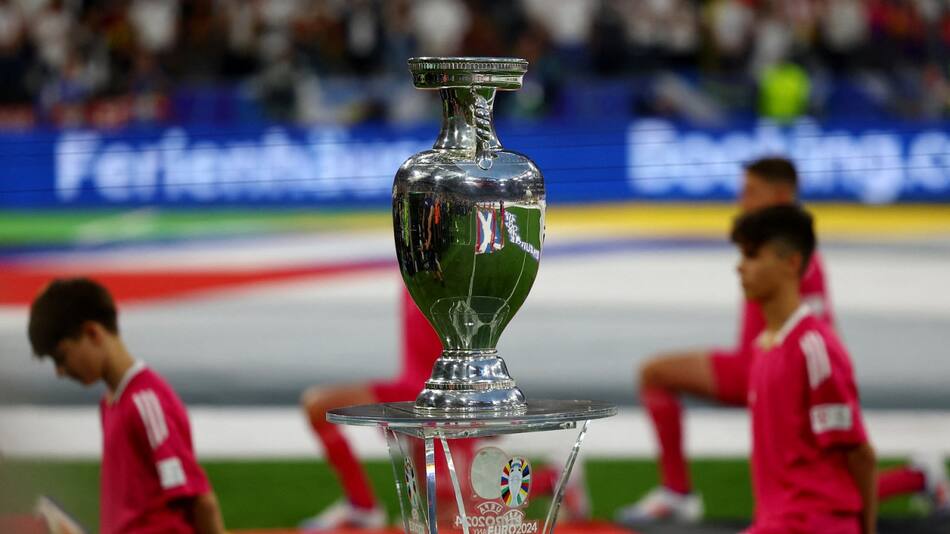 Trofeo Eurocopa. Foto: Reuters
