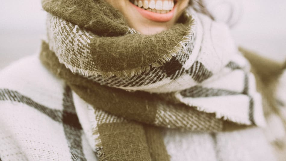 La bufanda no va más. Foto Unsplash