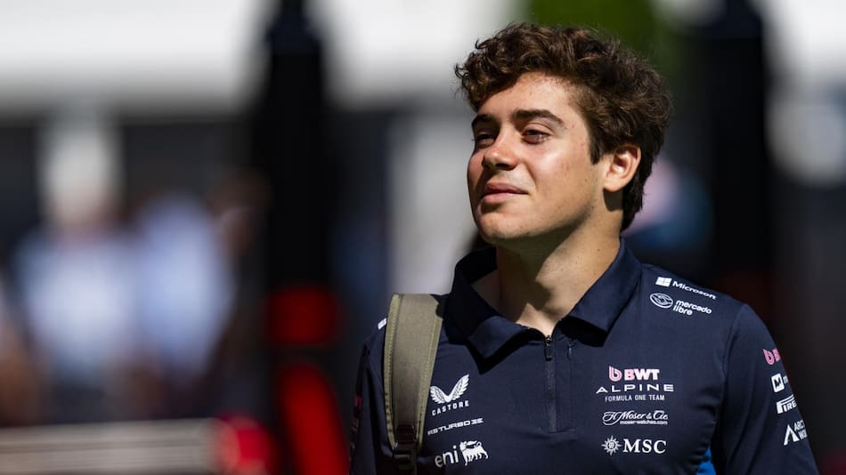 Franco Colapinto en el Gran Premio de España. Foto: EFE/Siu Wu.