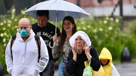 Lluvia en Buenos Aires