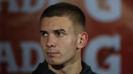 Franco Mastantuono. Foto: Reuters/Pablo Sanhueza.